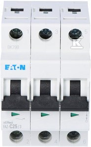 FAZ-C25/3 WYŁ.NMP. 3-POLE, IN=25A