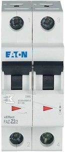 FAZ-Z2/2 WYŁ.NMP. 2-POLE, IN=2A
