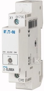 Z-EL/BL230 LAMPKA POJEDYNCZA NIEBIESKA