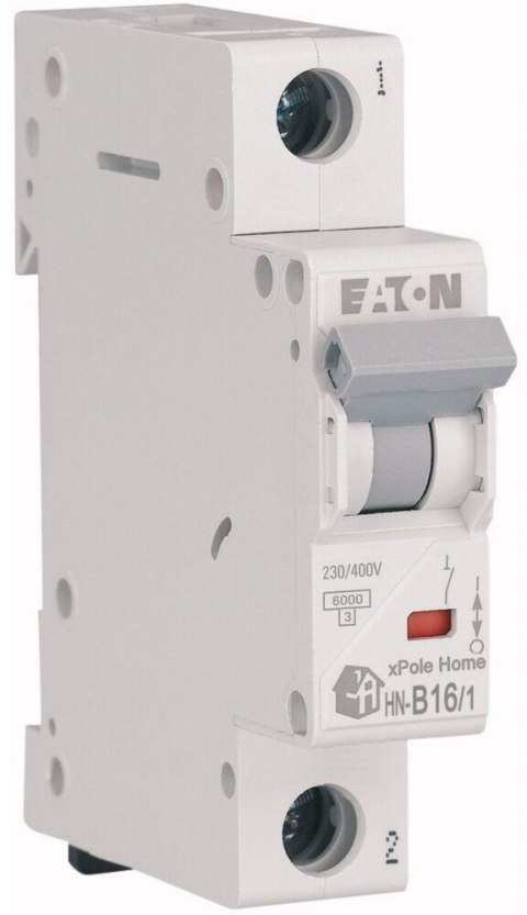 EATON WYŁĄCZNIK NADPRĄDOWY B 16A 1P 1M 6KA HN-B16/1