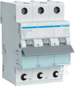 MCB WYŁ.NAD.ICN=6000A 3P C 32A QUI