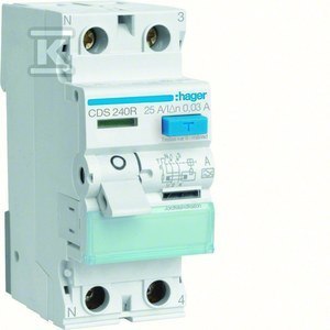 RCC.WYŁ.RÓŻ.1P+N 40A/30MA TYP A QUI.L