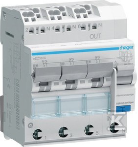 WYŁ.RÓŻ.+NADP.3X1P+N 6KA B 16A/30MA T