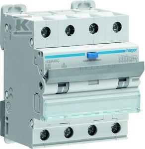 WYŁ.RÓŻ.+ NADPR.4P 6KA B 40A/30MA TYP