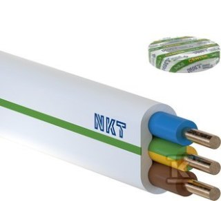 YDYP-ŻO 3X2,5 750V CENTER NKT