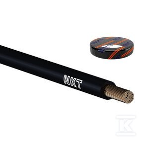 H07V-K 1X6 CZARNY 100M