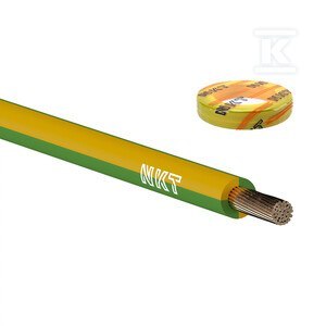 H07V-K 1G2,5 ZIELONO-ŻÓŁTY 100M