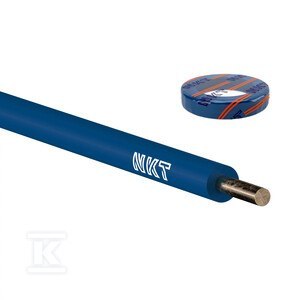 H07V-U 1X2,5 NIEBIESKI RAL 5010 100M
